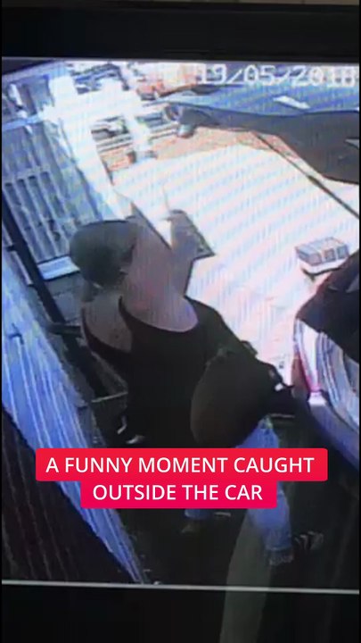 Epic Fail: Woman Trips Over Pushchair by Her Car! || ItsNowViral