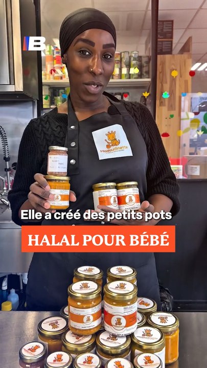 😳 Des petits pots pour bébé, 100% halal et bio ⁉️