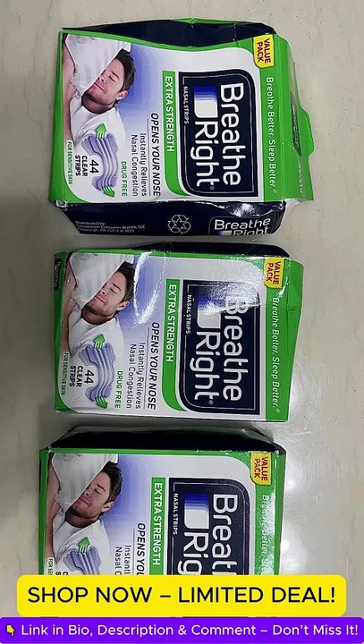 Breathe Right Nasal Strips Review | Stop Snoring Instantly & Sleep Better Tonight