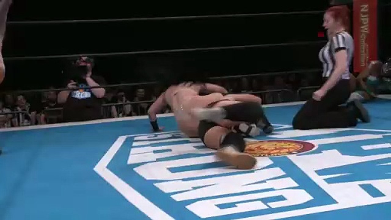 2023.10.28 NJPW Fighting Spirit Unleashed - Stephanie Vaquer & Zeuxis vs Johnnie Robbie & Lluvia