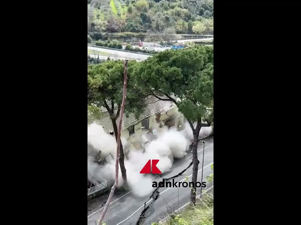 Teramo, crolla palazzina e si allarga fronte frana a Silvi: a rischio anche altre case - Video