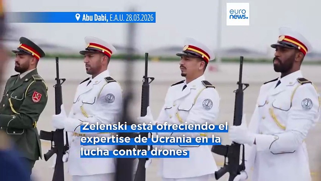 Zelenski llega a Qatar en una gira por el Golfo que perfila nuevas alianzas para Ucrania