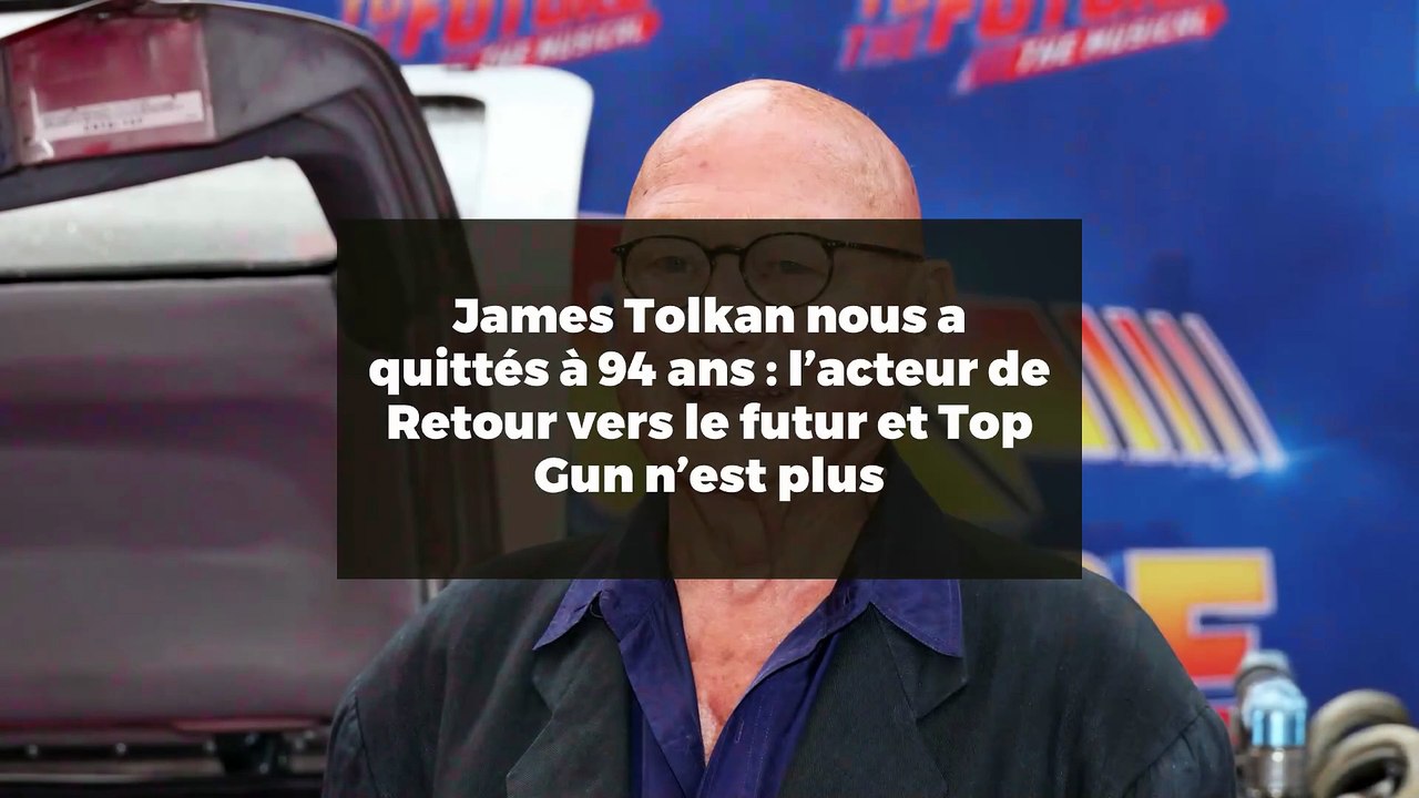 James Tolkan nous a quittés à 94 ans : l’acteur de Retour vers le futur et Top Gun n’est plus