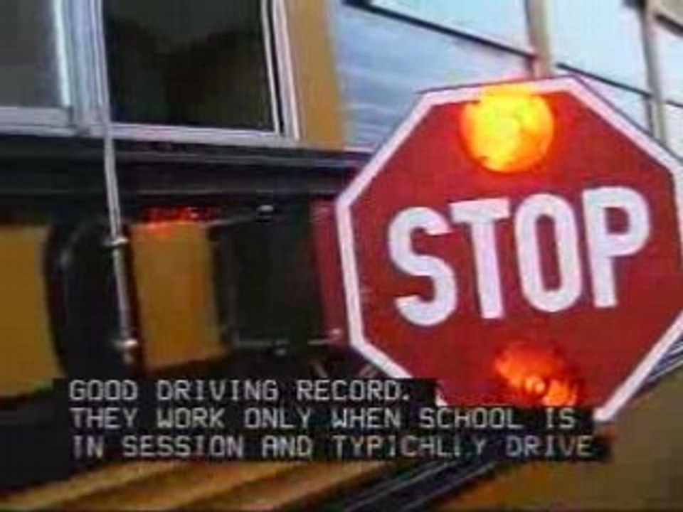 School Bus Driver Description