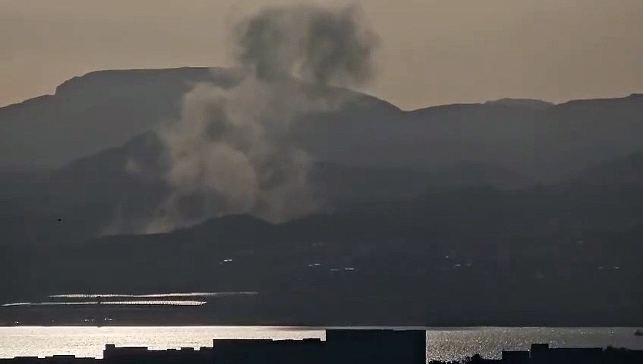 سقوط بقايا صاروخ إيراني في مناطق مفتوحة بمدينة إيلات