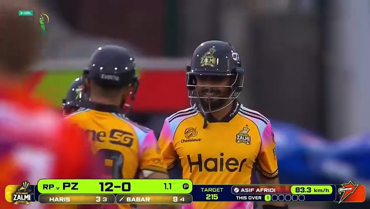 Peshawar Zalmi vs Rawalpindi | 2nd Innings Powerplay Highlights | Match 03 | HBL Pakistan Super League 11 | English HD
