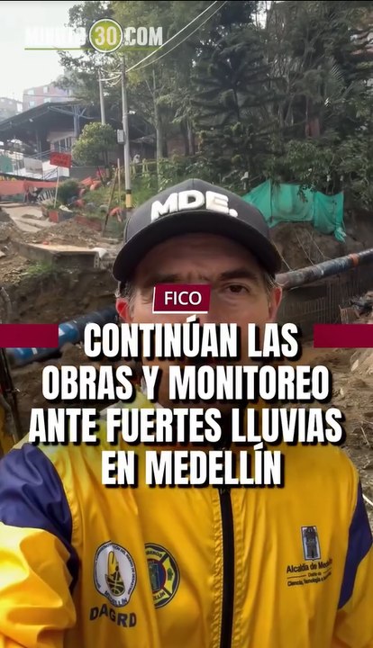 En el corregimiento de Altavista, en Medellín, las lluvias no han dado tregua.