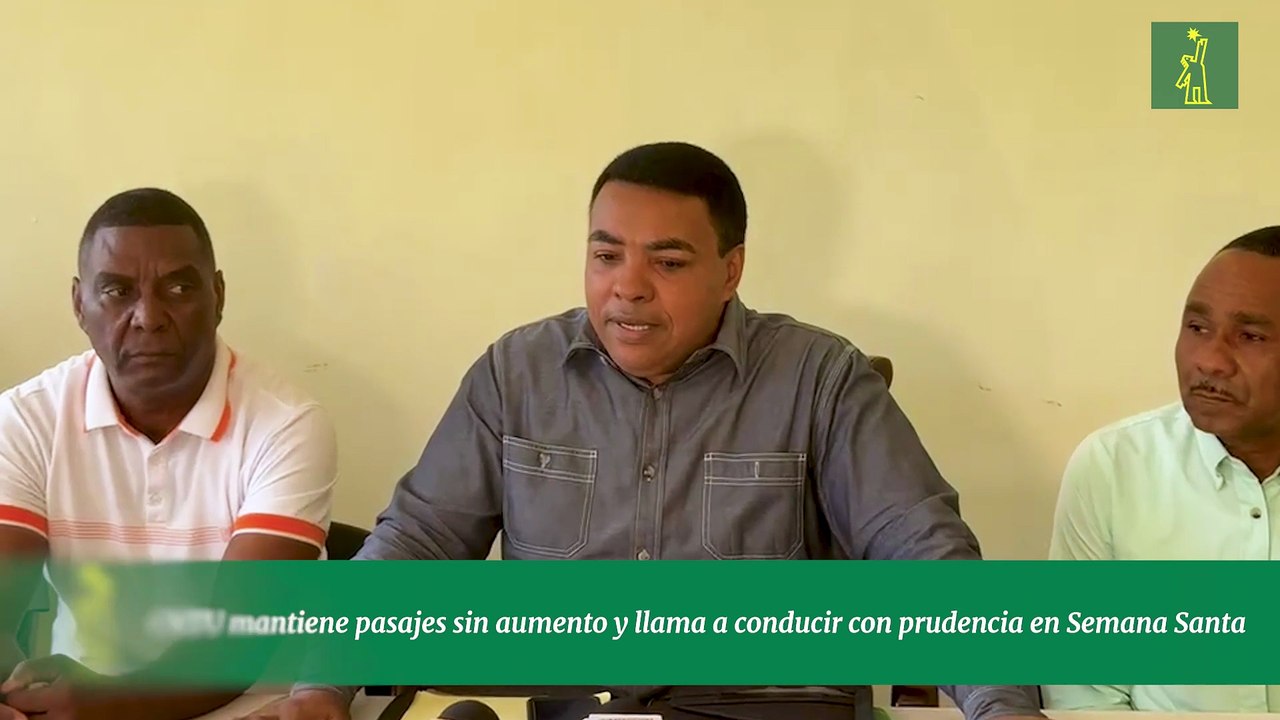 CNTU mantiene pasajes sin aumento y llama a conducir con prudencia en Semana Santa