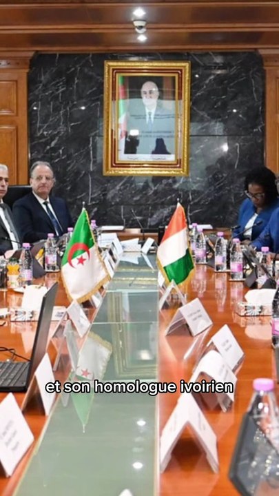 🇩🇿🇨🇮 Alger et Abidjan s’allient dans les mines et l’énergie #algerie #alger #cotedivoire