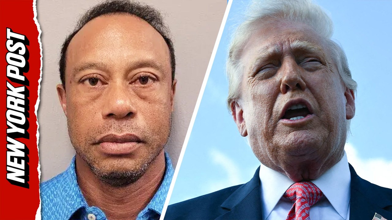 President Trump tells press he feels 'so badly' about golfer Tiger Woods crashing his car