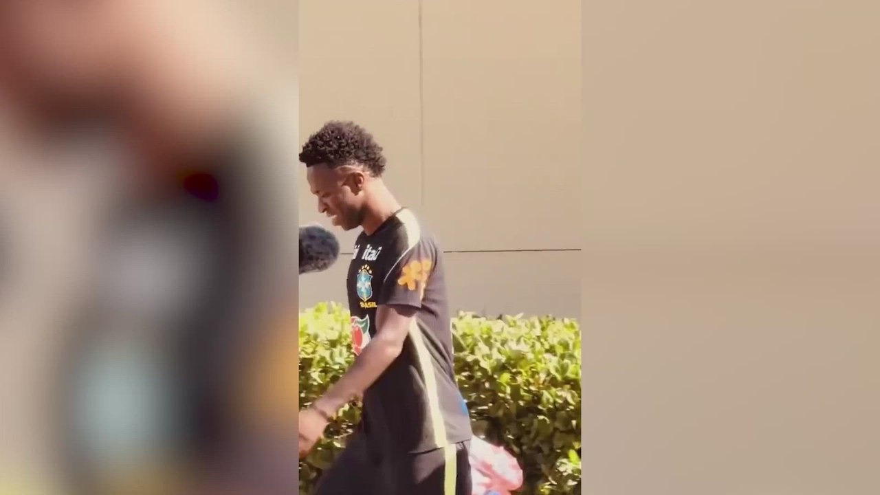 La imagen que inquiera al madridismo: Vinicius no entrena con Brasil