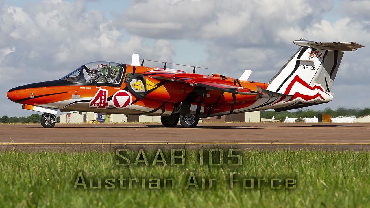 SAAB 105 Austrian Air Force 🤩🎥RIAT II