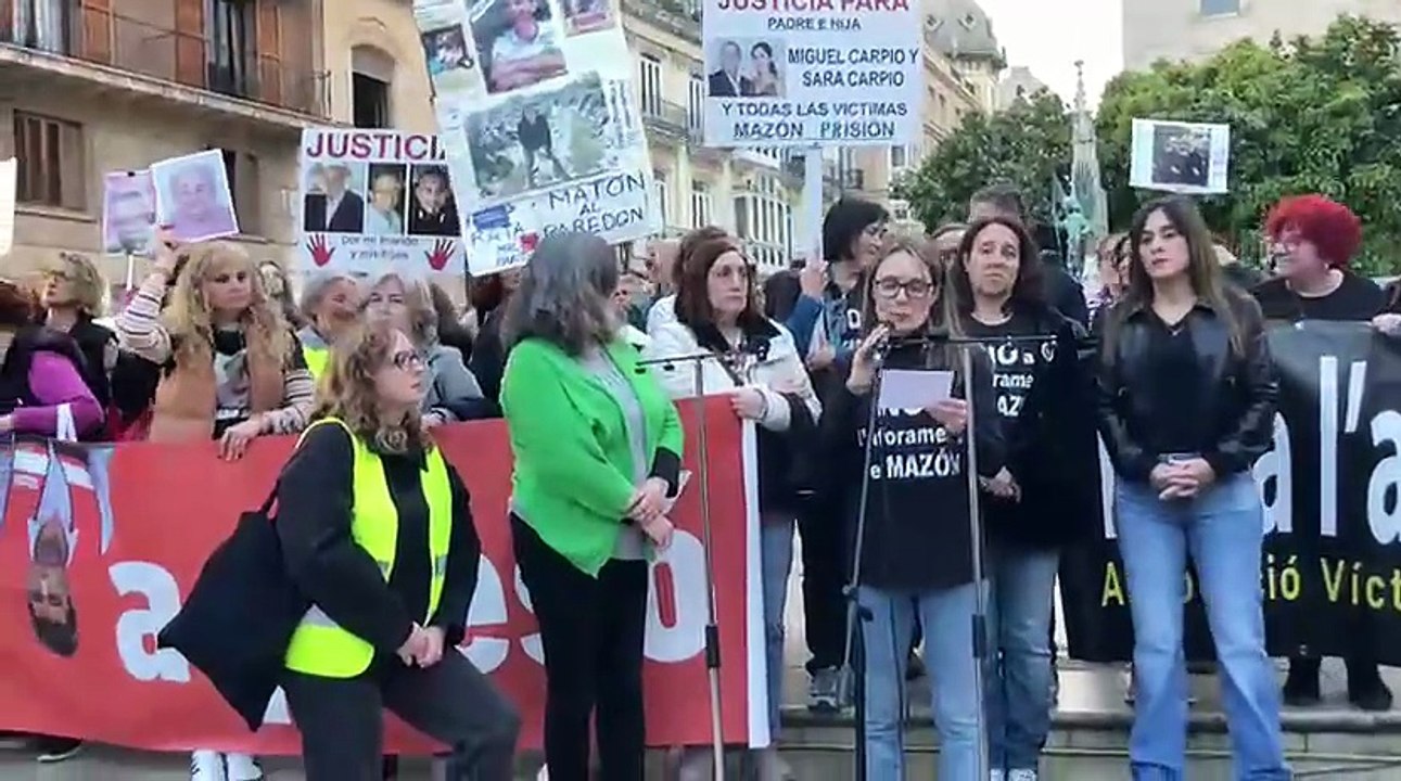 Manifestació "Mazón a presó"