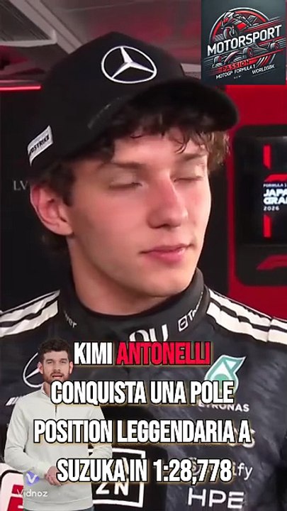Antonelli: Pole da Sogno a Suzuka! 🔥🏎️ #kimiantonelli #mercedes #f1
