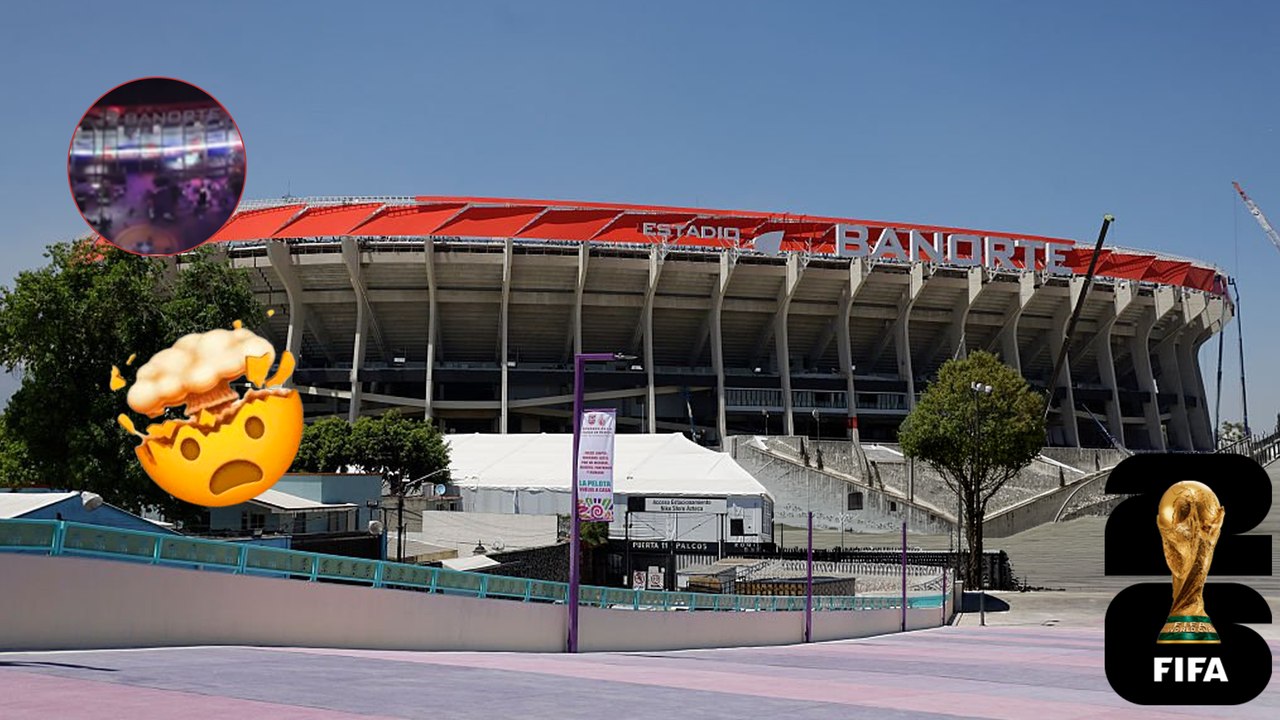 Estadio Azteca: así luce su nueva iluminación en un espectáculo de luces impresionante