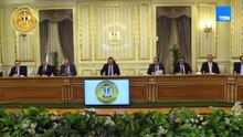 مؤتمر صحفي لرئيس مجلس الوزراء حول عدد من الموضوعات بحضور عدد من الوزراء