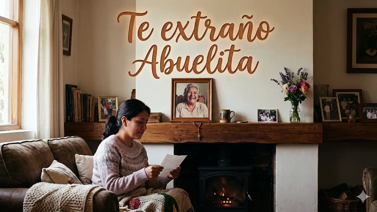 👵🏻🤍 TE EXTRAÑO ABUELITA 🌸🕊️ | CANCIÓN OFICIAL 🤍👵🏻