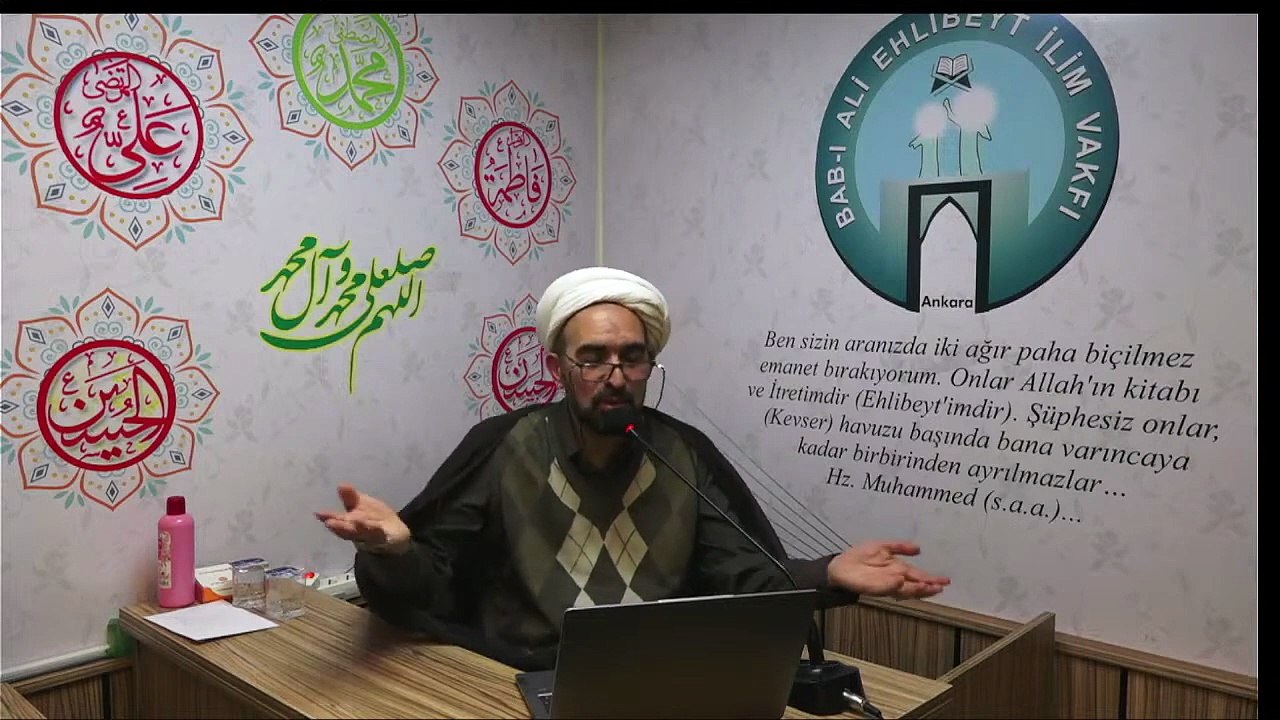 1 Kasım 2025 Hz. Resulullah'ın İmam Ali'ye  Nasihatları (Tembelliği giderme yolları)