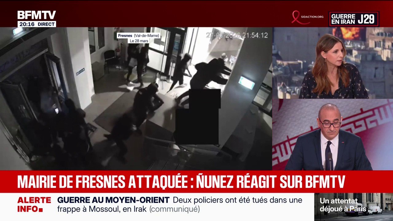 Mairie de Fresnes attaquée: "C'est une atteinte à la République", déclare Laurent Nuñez, ministre de l'Intérieur