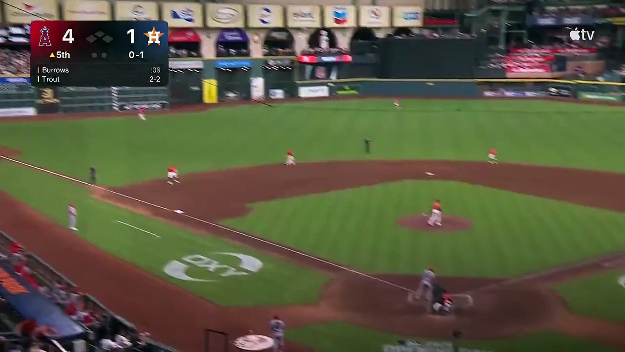 Mike Trout arrancó con todo