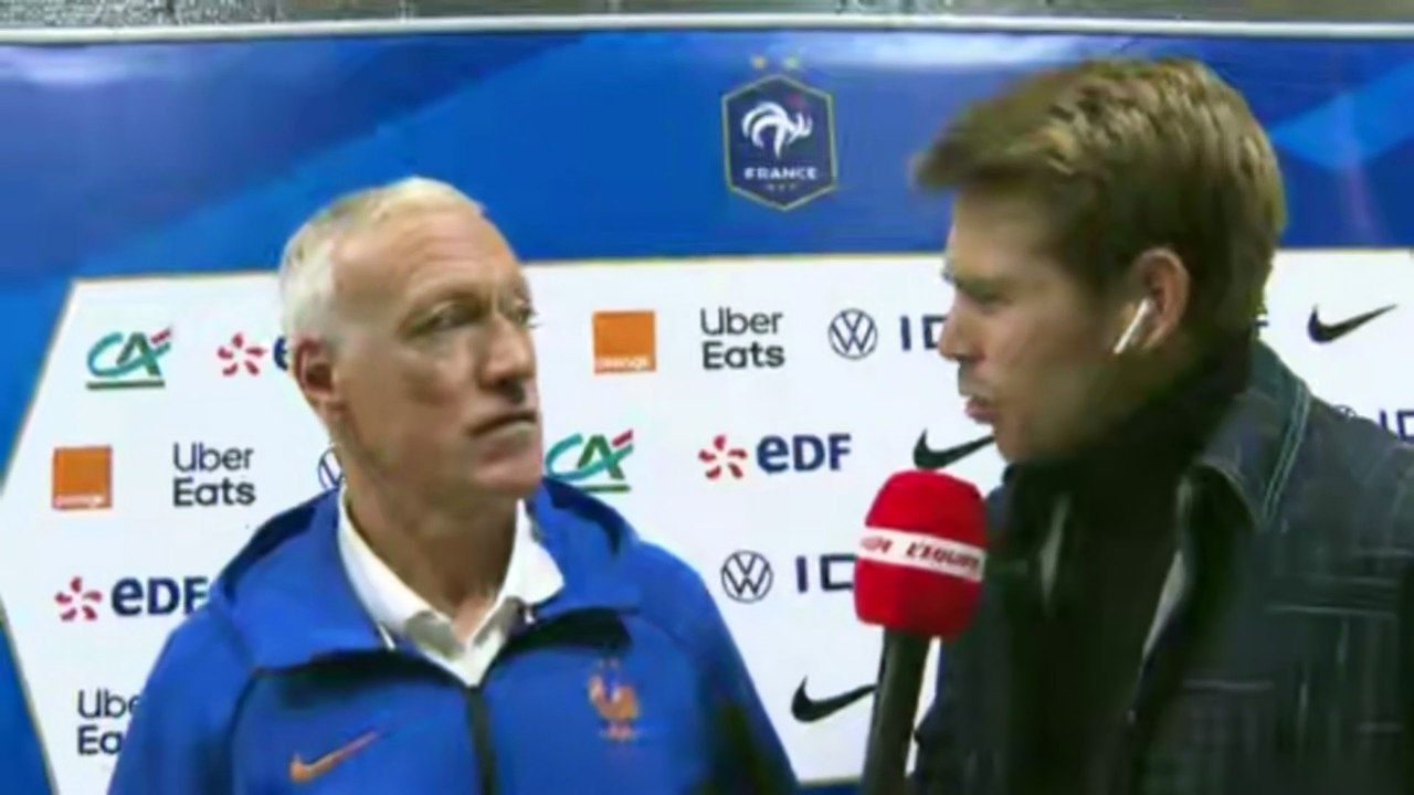 Didier Deschamps : « Désiré Doué va mieux » - Foot - Bleus