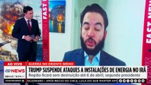 Trump suspende ataques a instalações de energia no Irã; professor avalia