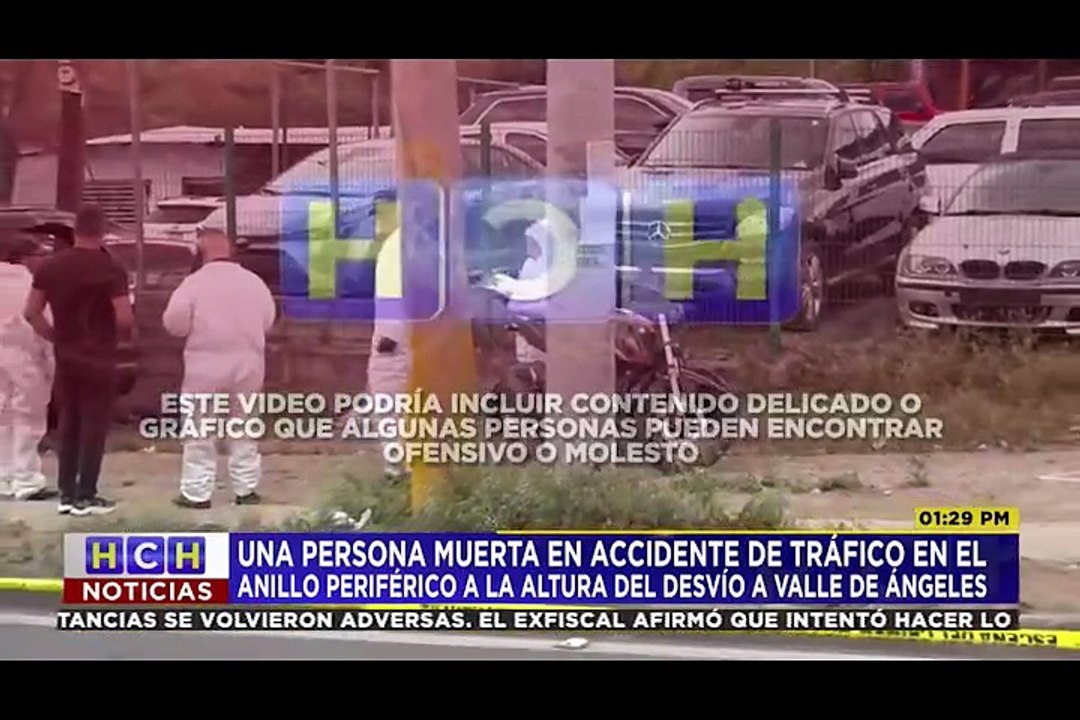 Una persona muerta y dos heridas deja accidente entre motos en el anillo periférico