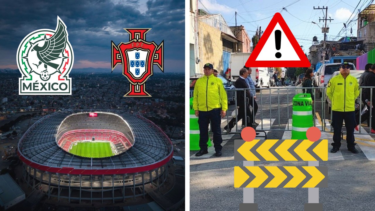México-Portugal: Cierres viales y alternativas para llegar al Estadio Banorte