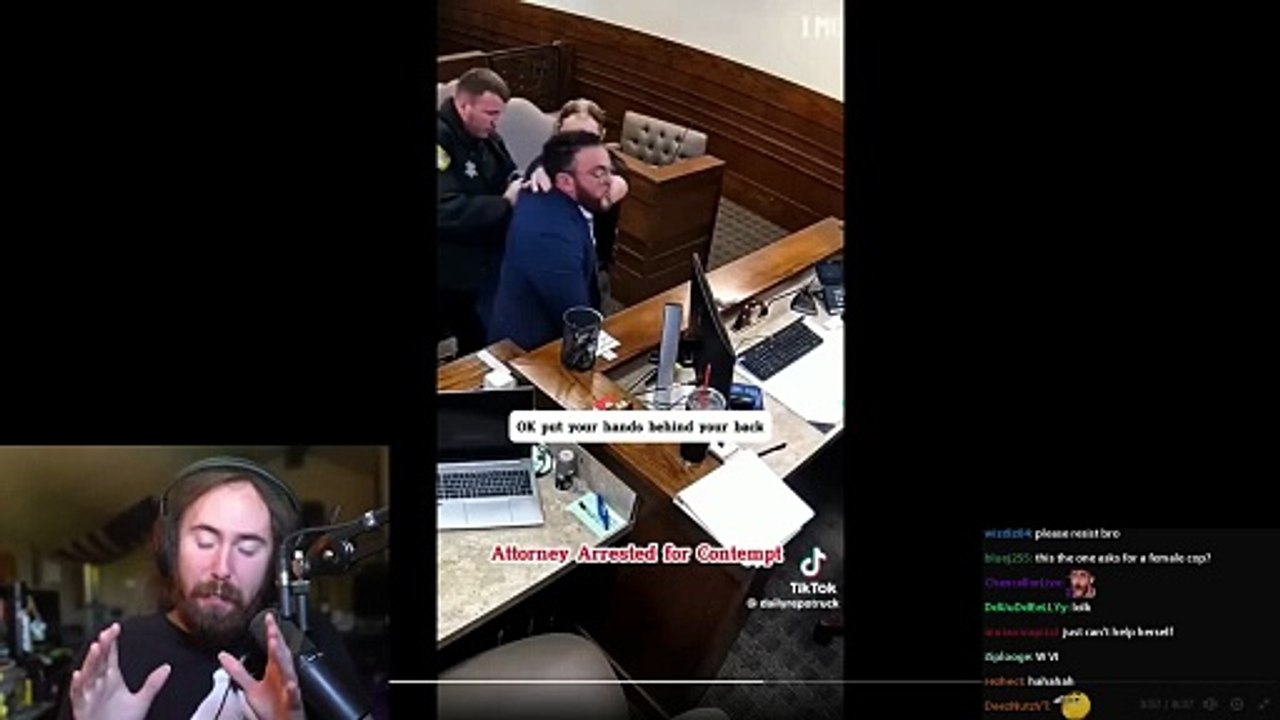 The worst courtroom meltdown ever. #Asmongold