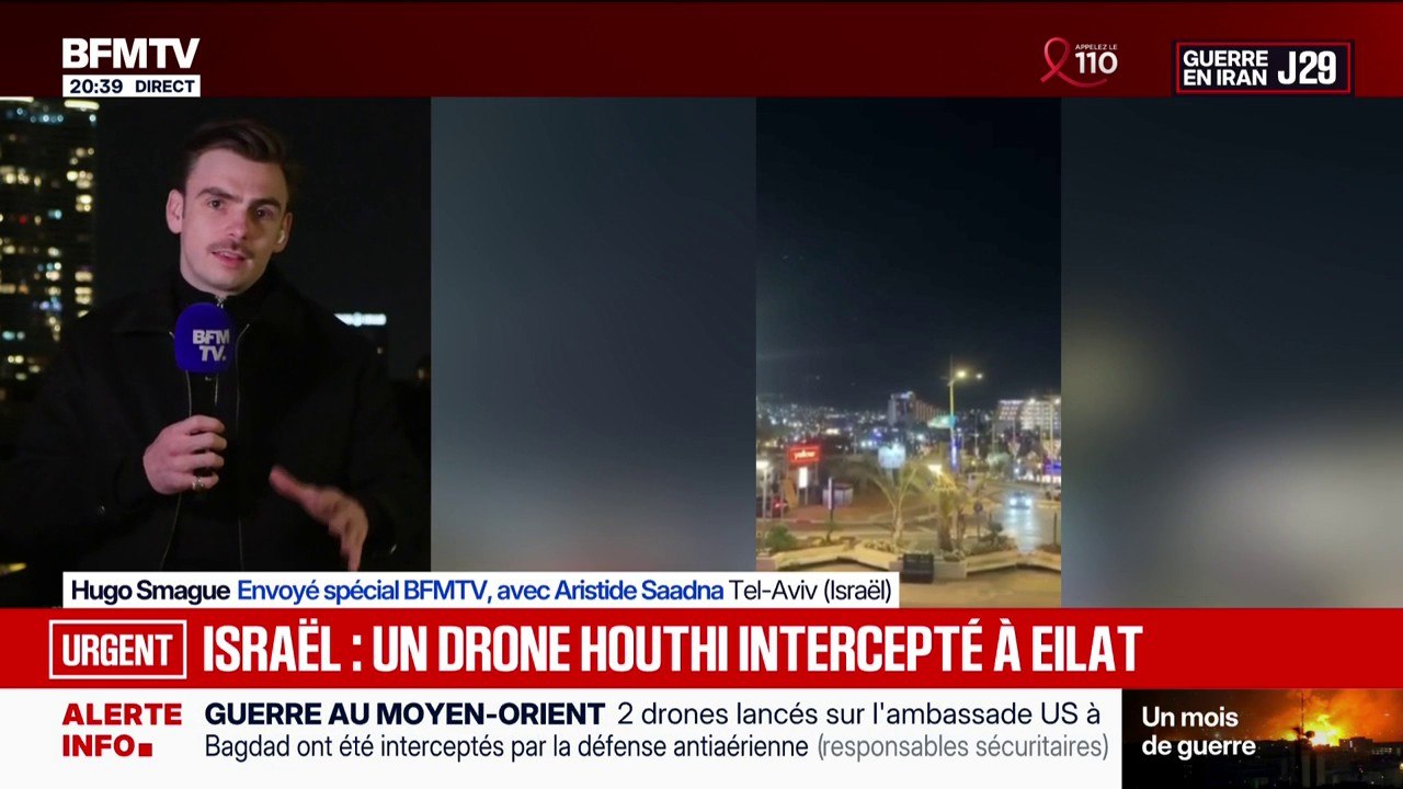 Tensions en Israël: un drone Houthi a été intercepté à Eilat