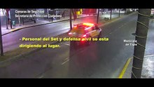 Tigre: una moto cruzó en rojo, chocó con un auto y sus ocupantes salieron volando