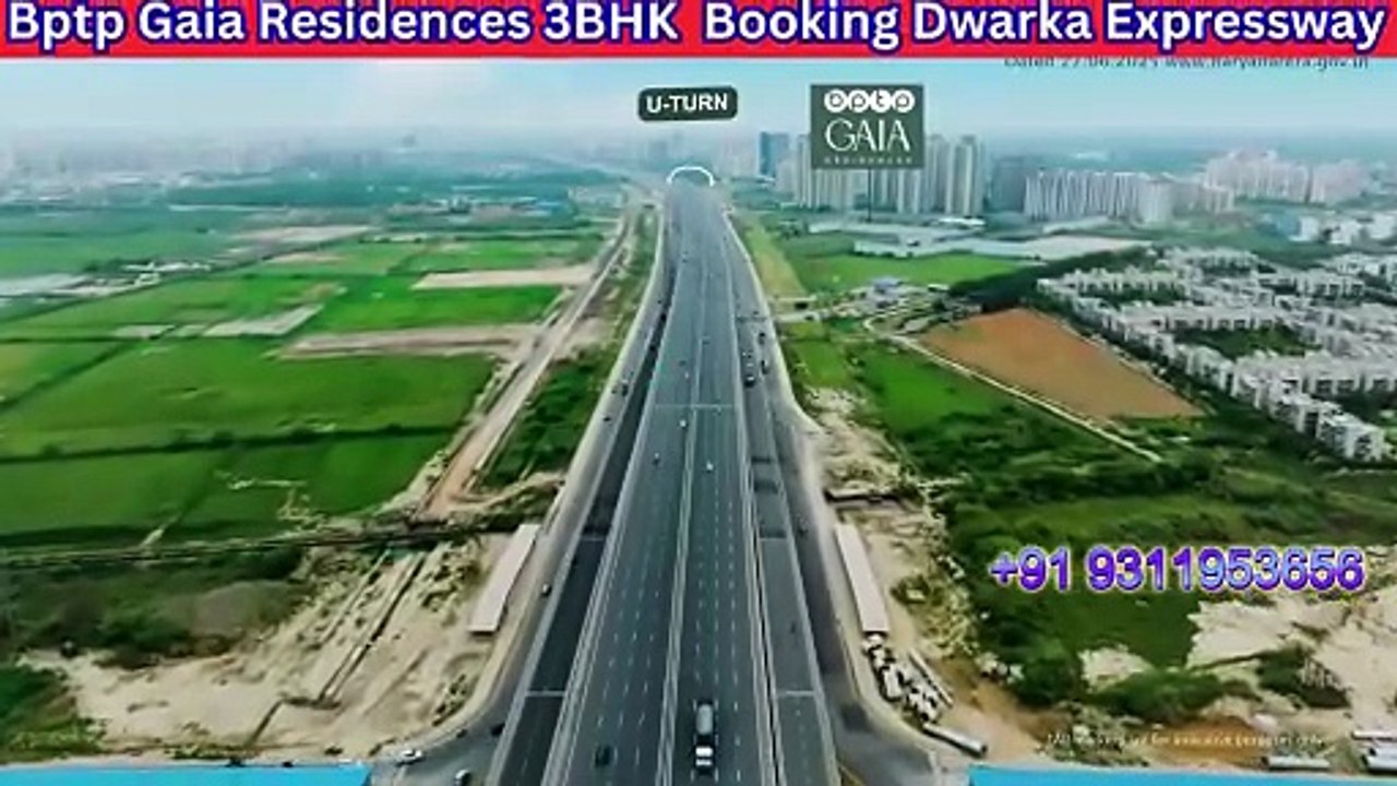 Spacious Layout New Launch BPTP GAIA Residences Dwarka Expressway +91 9311953656