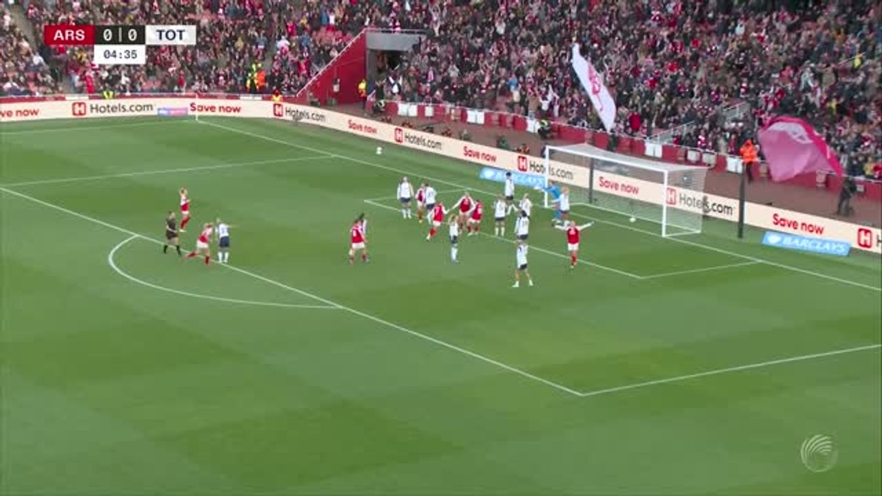 Russo runs riot in Arsenal win over Spurs