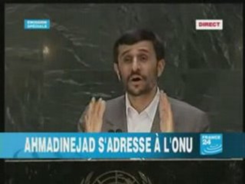 Discour du Président Iranien a l'O.N.U. 1-2