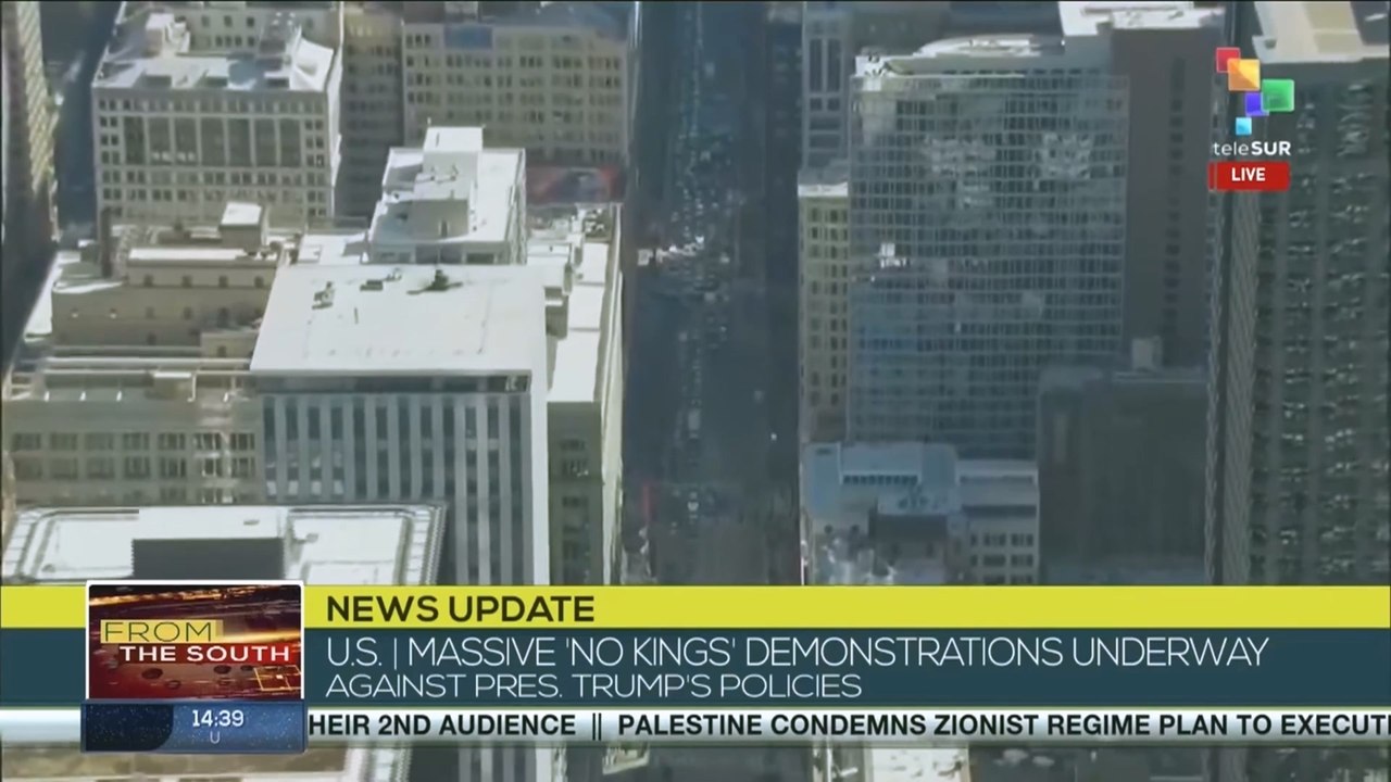 World: 'No Kings' mobilizations underway worldwide against Donald Trump