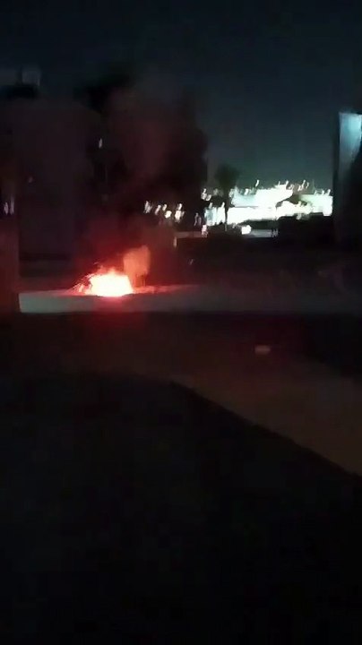 سقوط شظايا بمنطقة العالمية في العقبة