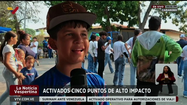 Carabobo | Más de mil 500 recreadores estarán desplegados en los 173 circuitos de la comunidad