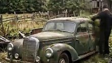 Abandoned 1940 Mercedes 540K Full Restoration Transformation