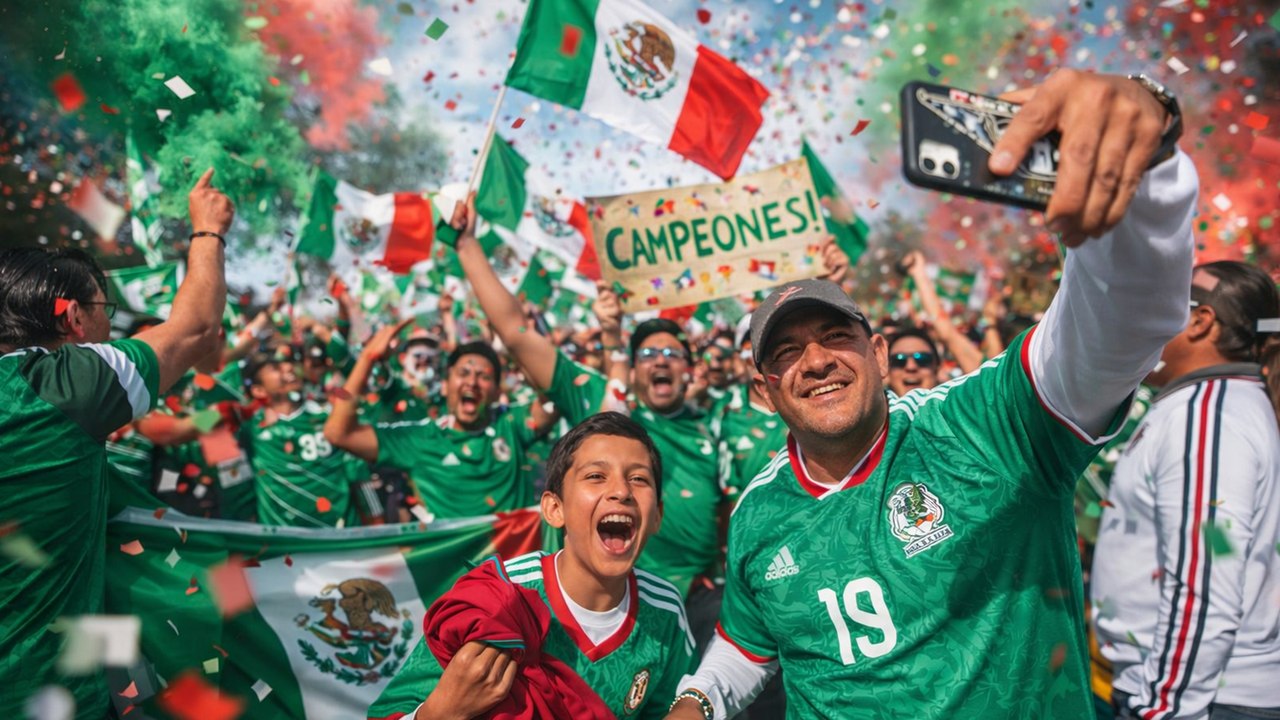 La afición de la Selección Mexicana se hace presente en el Estadio Azteca previo al juego ante Portugal