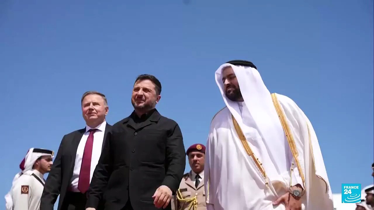 Zelenski refuerza alianzas de defensa con países del Golfo frente a Rusia