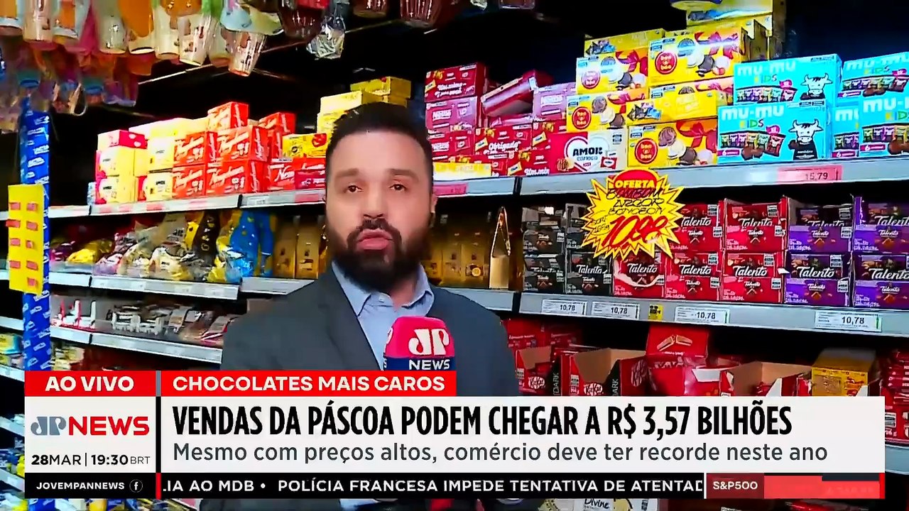 VENDAS DE PÁSCOA / RAMUTH TROCA PSD POR MDB / FIM DA CPMI DO INSS | JORNAL JOVEM PAN -  28/03/26