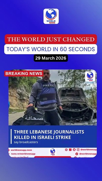 Three Lebanese journalists killed in Israeli strike, say broadcasters