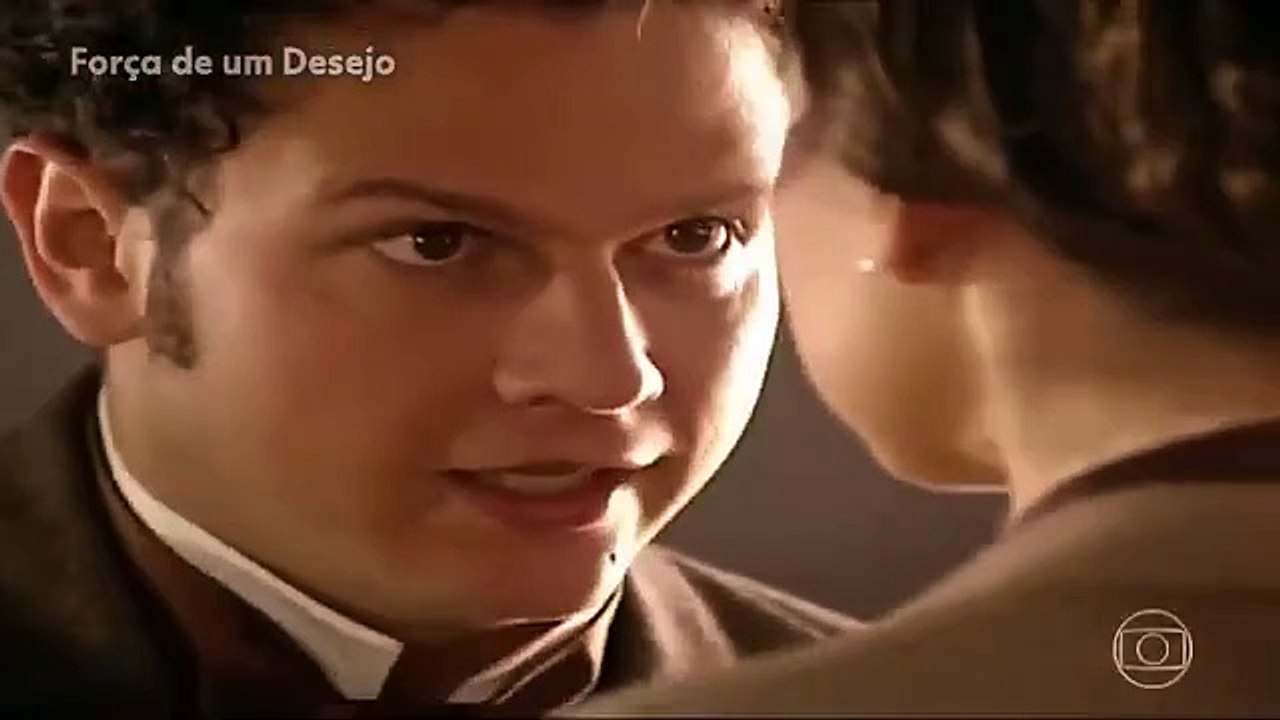 Novela Força de um Desejo (1999) - Abelardo dá um tapa em Alice