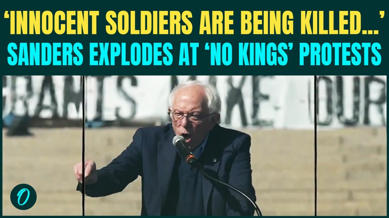 ‘End Immediately…’ Bernie Sanders BLASTS Trump Over Iran War at ‘No King’ Protests in Minnesota