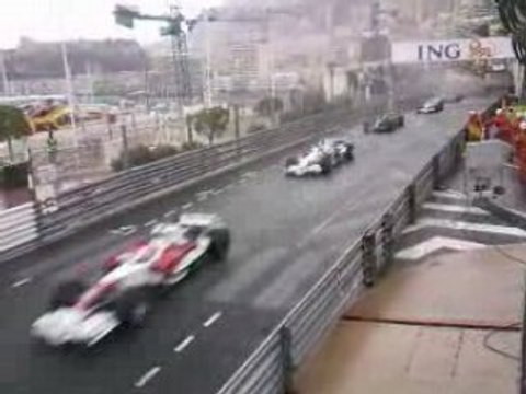 départ GP F1 Monaco 2008