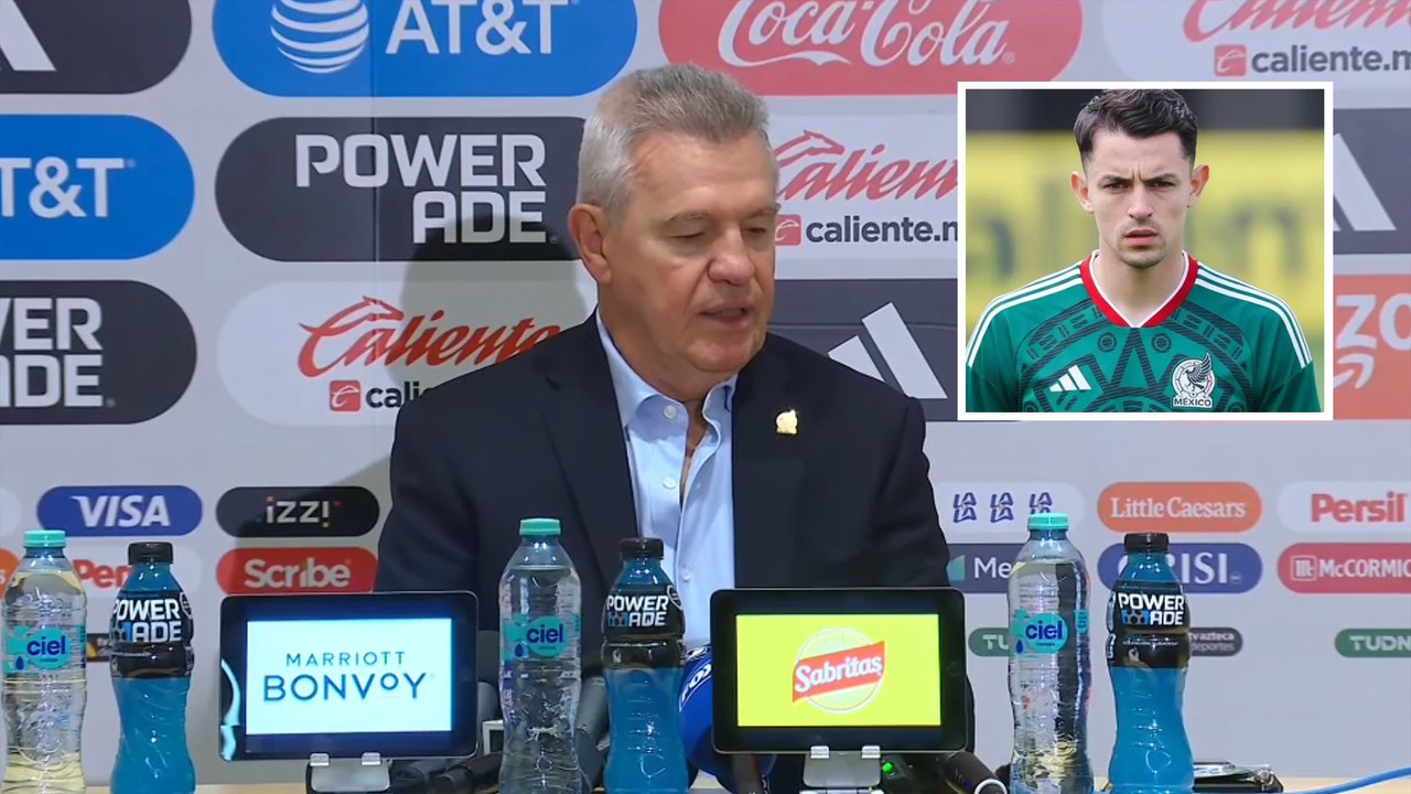 Vasco Aguirre aplaude el debut de Álvaro Fidalgo en la Selección Mexicana: "gustó"