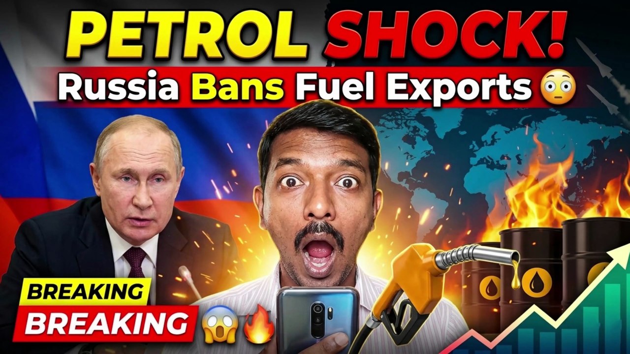 BREAKING: Putin’s Massive Move! Russia Stops Fuel Exports Starting April 1st