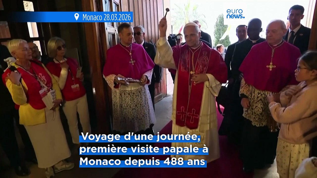 Le pape dénonce le creusement des inégalités entre riches et pauvres à Monaco, la capitale du luxe