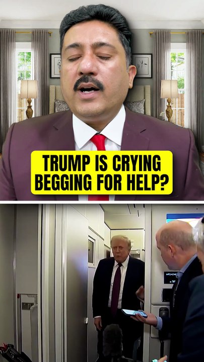 Trump calling for help in Iran