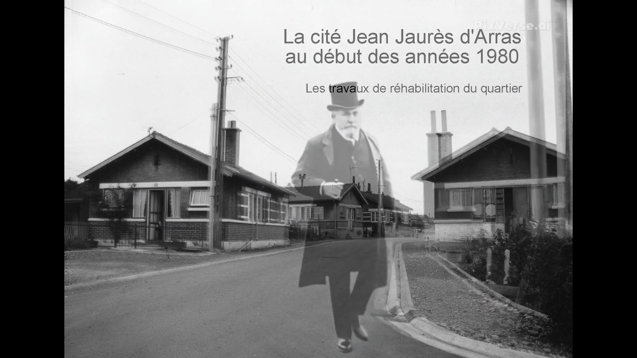Le quartier Jean Jaurès dans les années 1980. La rénovation des quartiers sud d’Arras.